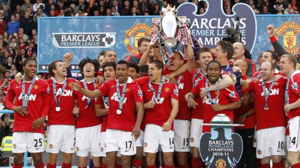 Manchester United xếp top đầu về thành tích bóng đá của nước Anh